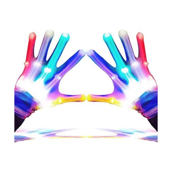 GLEDLOVES Guantes LED para dedos guantes de luz de dedo_1