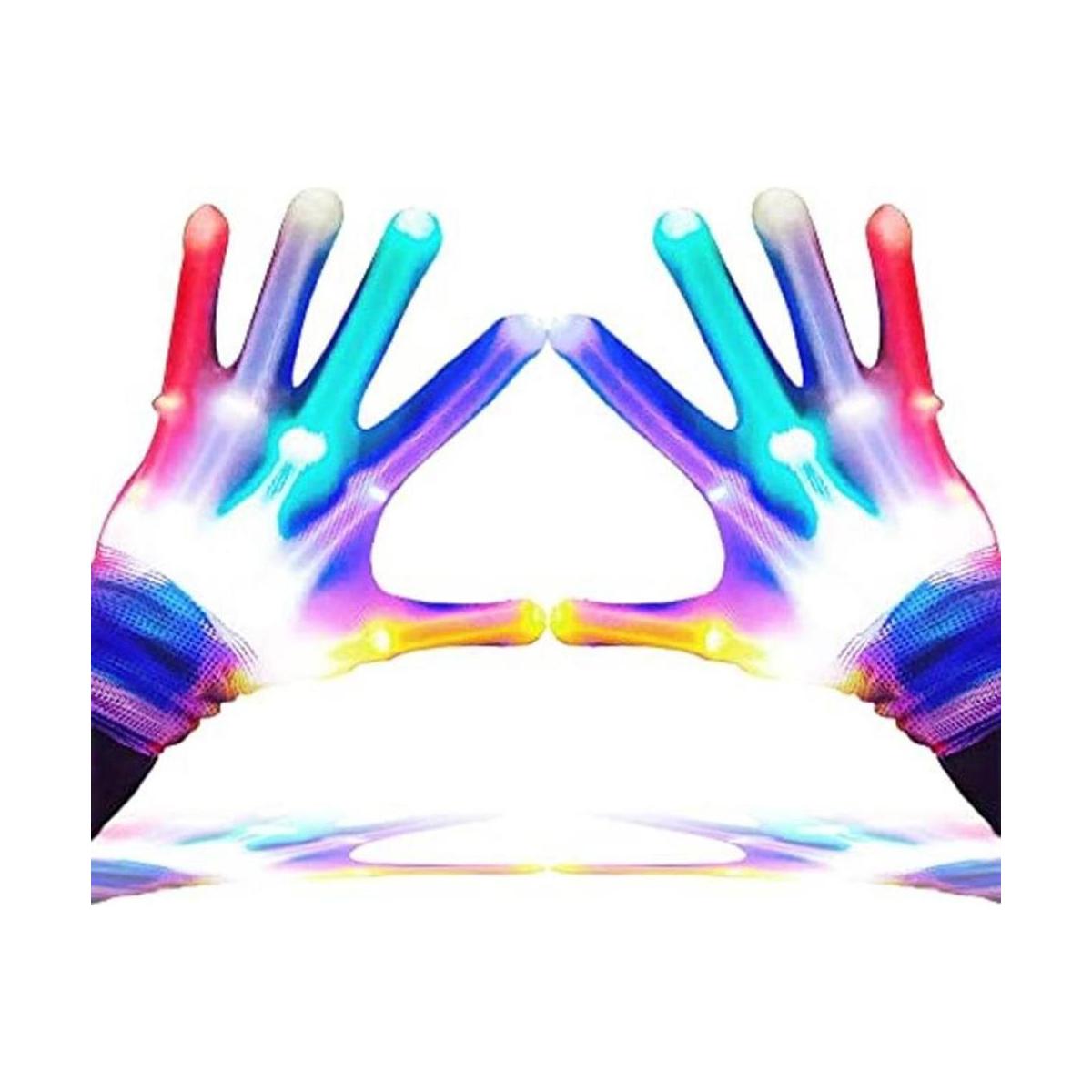 GLEDLOVES Guantes LED para dedos guantes de luz de dedo