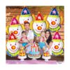 Juego de 6 globos gigantes de payaso de 32 pulgadas