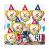 Juego de 6 globos gigantes de payaso de 32 pulgadas