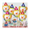 Juego de 6 globos gigantes de payaso de 32 pulgadas