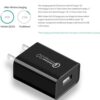 FONKEN Cargador de pared USB de 18 W y 3 A carga rápida_2