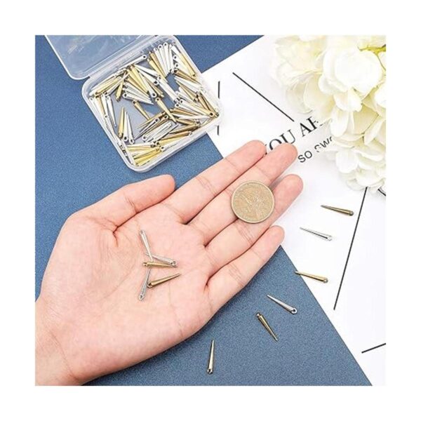 NBEADS 100 piezas 5 colores Spike Beads Colgantes estilo