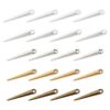 NBEADS 100 piezas 5 colores Spike Beads Colgantes estilo