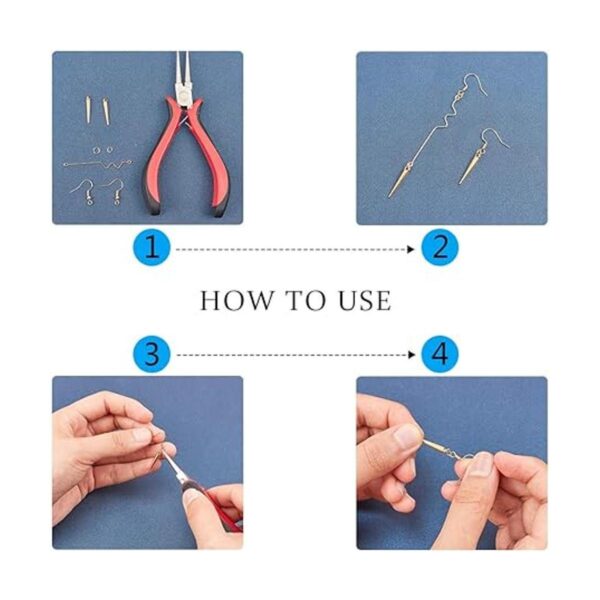 NBEADS 100 piezas 5 colores Spike Beads Colgantes estilo