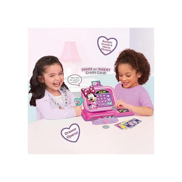 Just Play Caja registradora de Disney Junior Minnie Mouse_2
