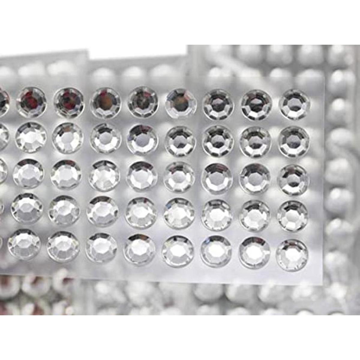 Diamantes de imitación acrílicos autoadhesivos SS40 de