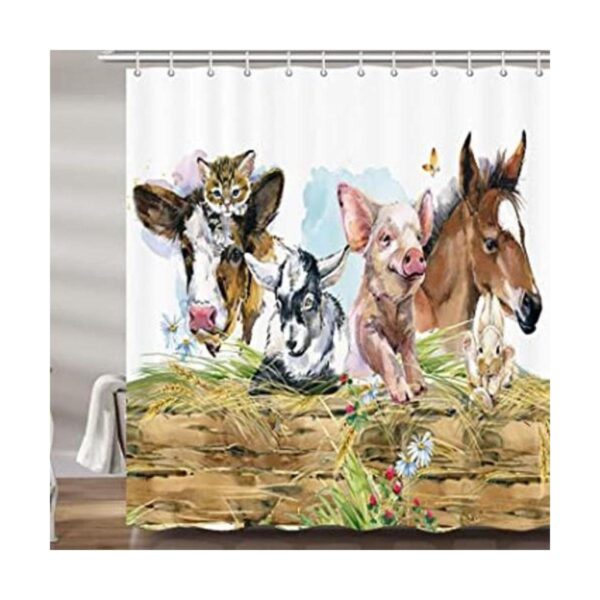 Juego de cortinas de ducha para cuarto de baño diseño de_1