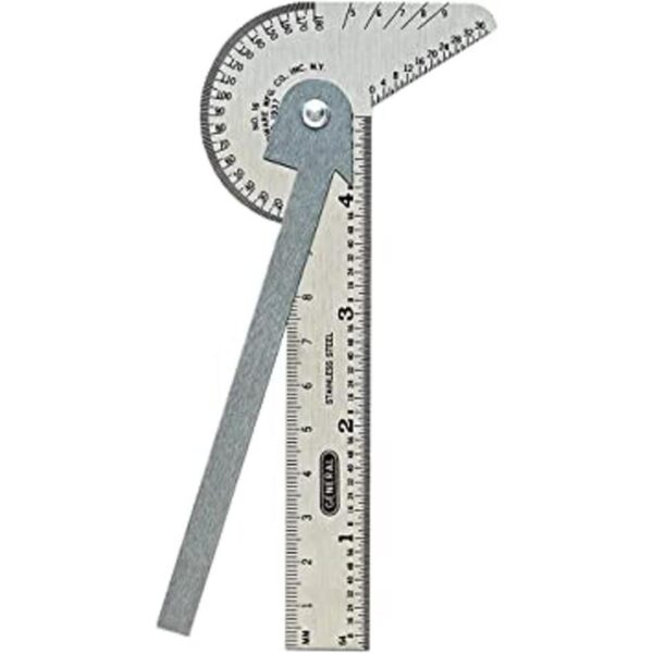 General Tools Regla y calibre multiusos 6 en 1 de