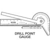 General Tools Regla y calibre multiusos 6 en 1 de