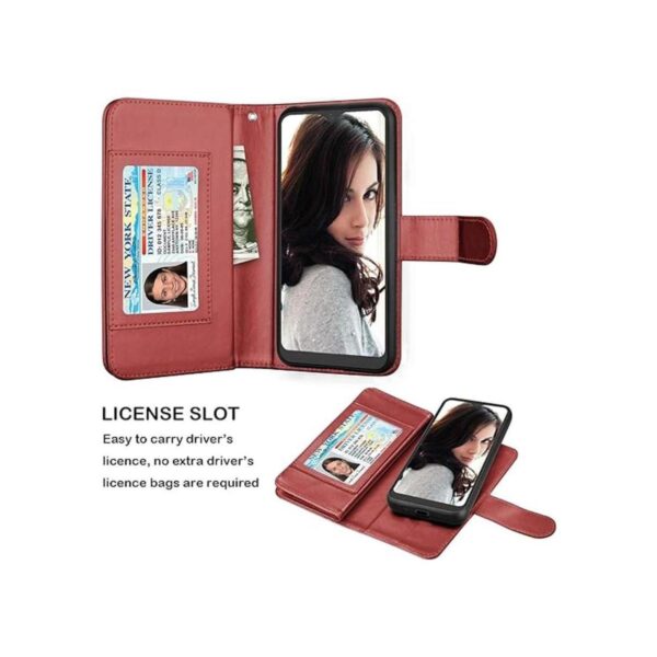 Njjex Funda para Samsung Galaxy A01 9 ranuras para_3
