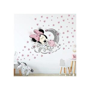Mickey Minnie Mouse Adhesivo de pared grande para la_1
