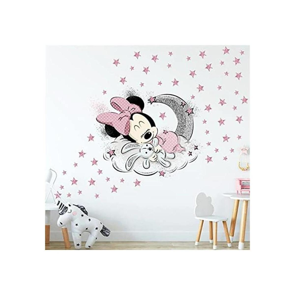Mickey Minnie Mouse Adhesivo de pared grande para la