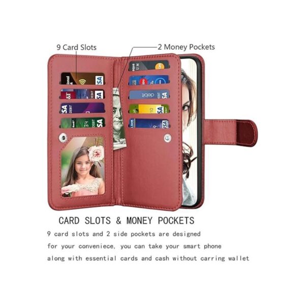 Njjex Funda para Samsung Galaxy A01 9 ranuras para_2