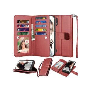Njjex Funda para Samsung Galaxy A01 9 ranuras para_1