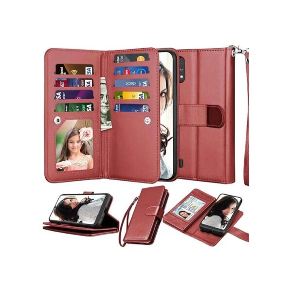 Njjex Funda para Samsung Galaxy A01 9 ranuras para_1