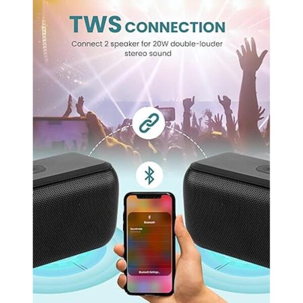 LENRUE Altavoz Bluetooth altavoces portátiles_3