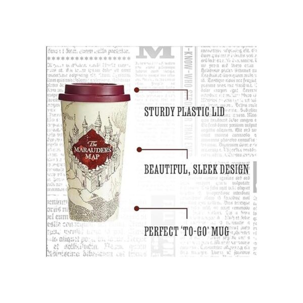 Paladone Taza de viaje con licencia oficial de Harry_3