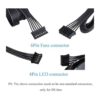 Controlador de sincronización LED con ventilador RGB DS_5