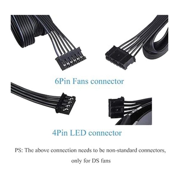 Controlador de sincronización LED con ventilador RGB DS_5