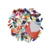 MSCFTFB Juego de 100 borlas de gamuza sintética de 1.5