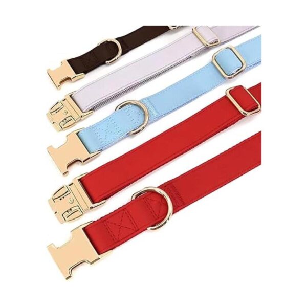 PET ARTIST Collar para perro con cuero suave y nailon_2