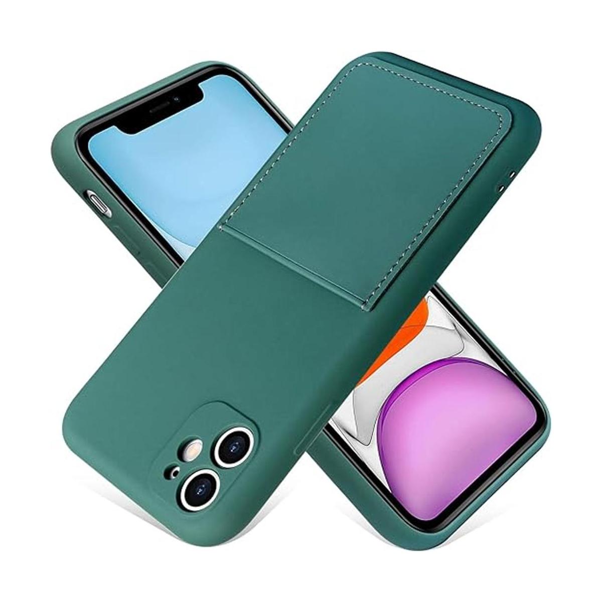 MZELQ Funda para iPhone 11 2019 6.1 pulgadas de silicona