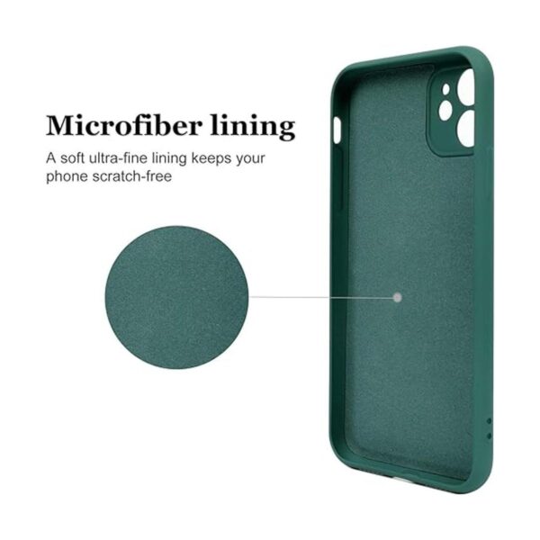 MZELQ Funda para iPhone 11 2019 6.1 pulgadas de silicona_5