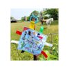Texas Baby Paper Tag Toy Crinkle Me Lovey para el tiempo_4
