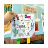 Texas Baby Paper Tag Toy Crinkle Me Lovey para el tiempo_2