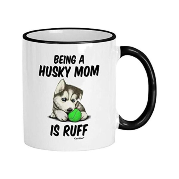 Taza de la madre de Casitika Husky Siberian Husky Taza de_1