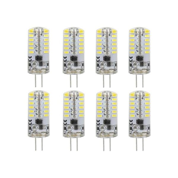 JKLcom Bombilla LED G4 de 3 W luz blanca fría LED_1