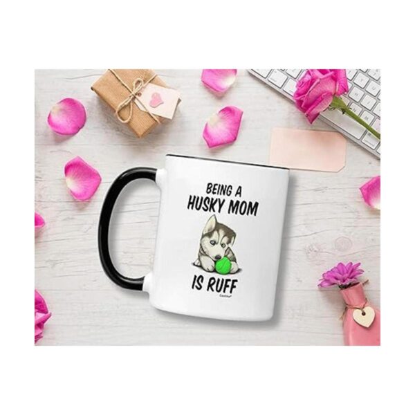 Taza de la madre de Casitika Husky Siberian Husky Taza de_2
