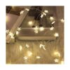 Guirnalda de luces de estrella de 40 luces LED decorativas