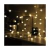 Guirnalda de luces de estrella de 40 luces LED decorativas