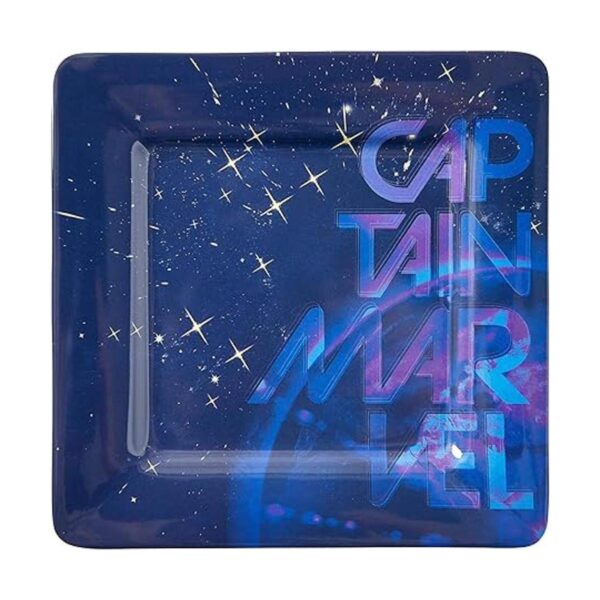 Marvels Captain Marvel Celestial Goose Juego de platos