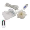 Guirnalda de luces de estrella de 40 luces LED decorativas