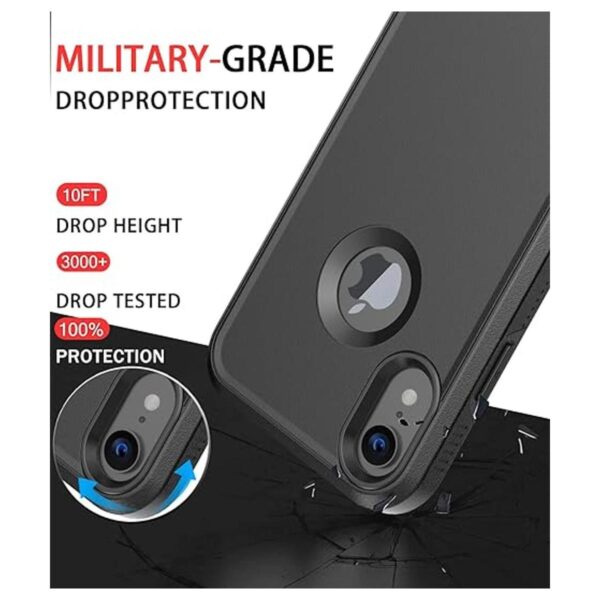 Diverbox Funda para iPhone XR Protector de pantalla de_2