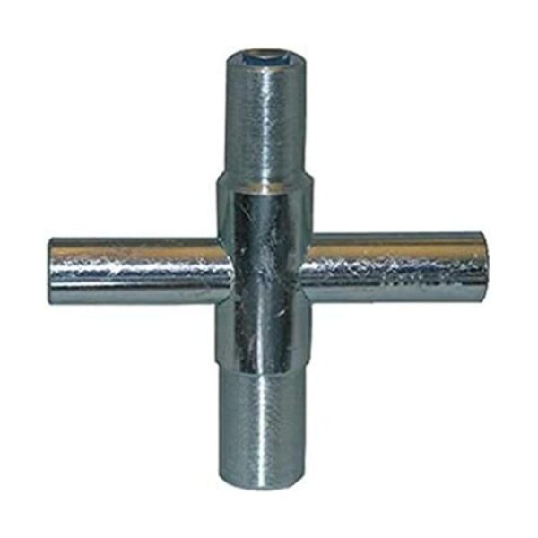 LASCO 015223 Llave de metal para grifo exterior con forma_1