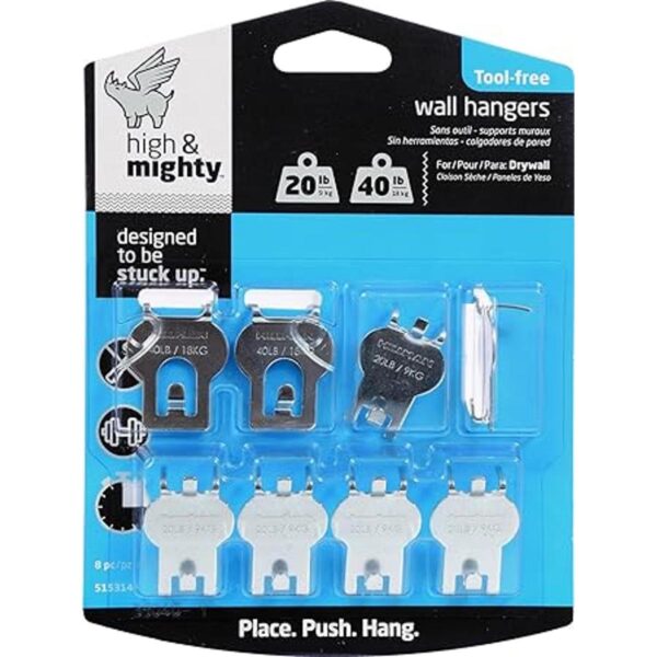 HIGH MIGHTY 515314 Perchas de pared para obras de arte_5