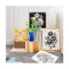 GSS Designs Plantillas de rosas grandes para pintar sobre_3