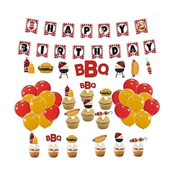 Juego de decoraciones para fiestas de cumpleaños de_1