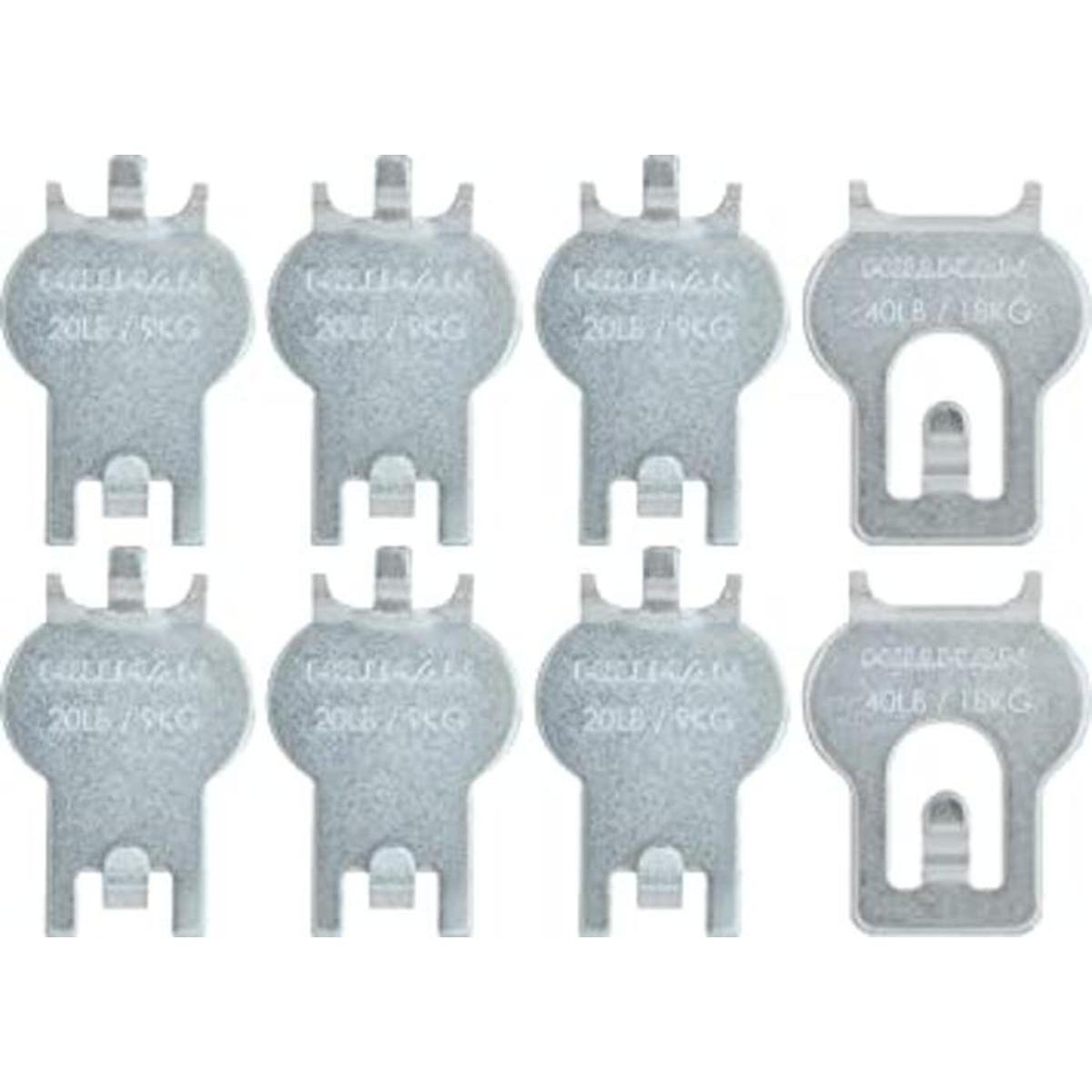 HIGH MIGHTY 515314 Perchas de pared para obras de arte