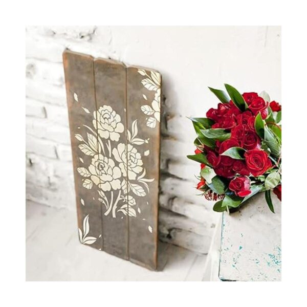 GSS Designs Plantillas de rosas grandes para pintar sobre_4