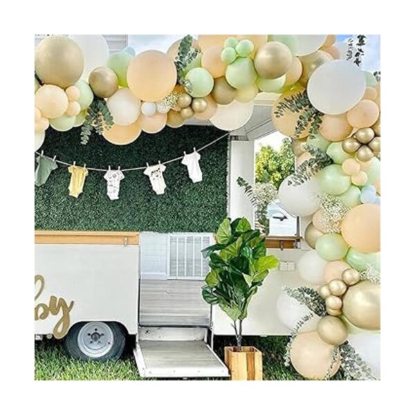 Kit de guirnalda de globos de eucalipto verde salvia 131_4