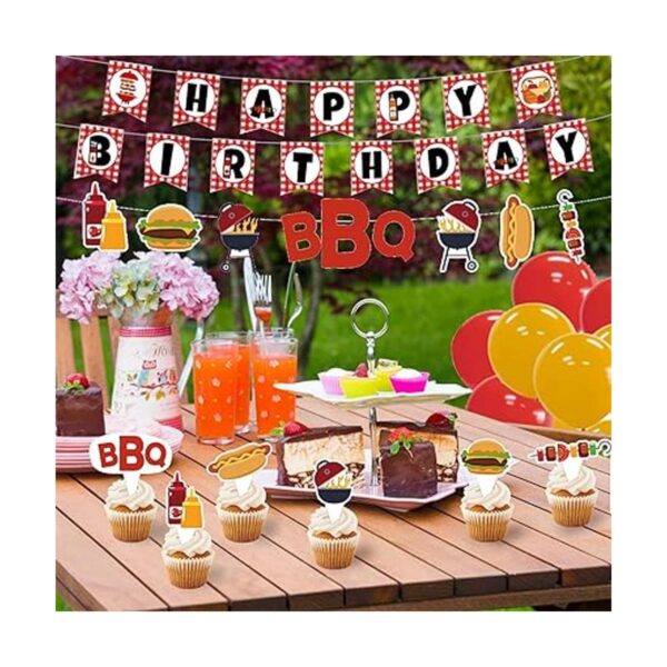 Juego de decoraciones para fiestas de cumpleaños de_5
