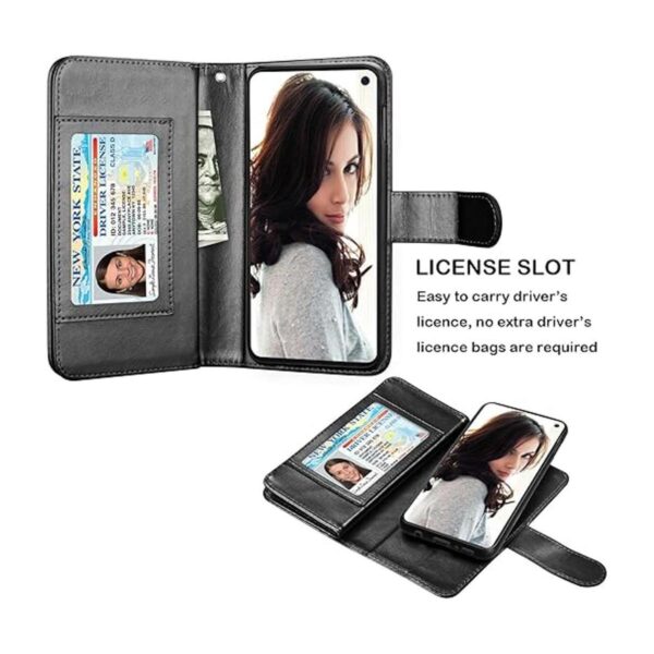 Njjex Funda tipo cartera para Galaxy S10E funda para_3