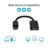 Conversor de video con DisplayPort a HDMI 4K con audio de_5