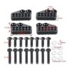 4 aros de metal amortiguador de choque para coche de oruga_5