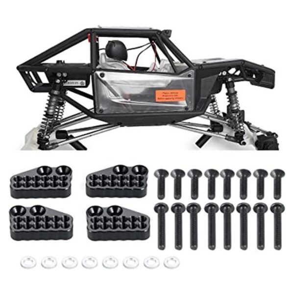 4 aros de metal amortiguador de choque para coche de oruga_1